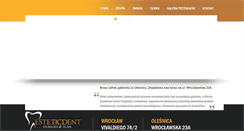 Desktop Screenshot of estetic-dent.pl